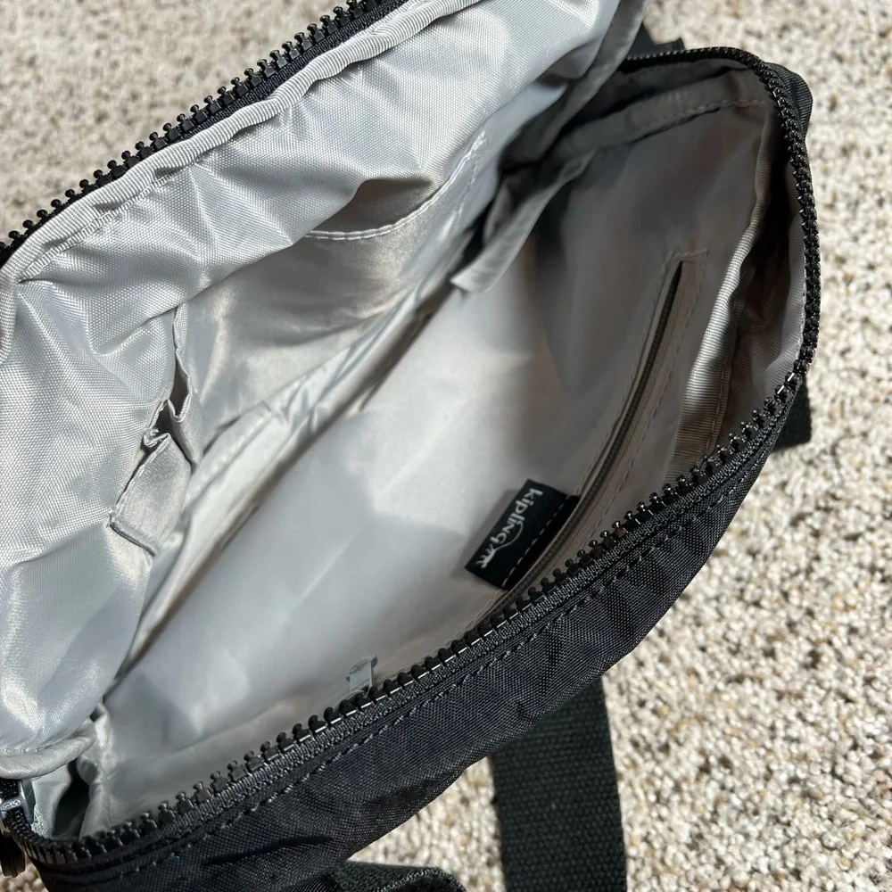 Kipling Black Nylon Crossbody Bag - Picture 3 of 4